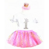 AM17011-Baby Birthday No. 1 Dress Up Set